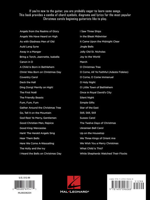 First 50 Christmas Carols You Should Play on Guitar