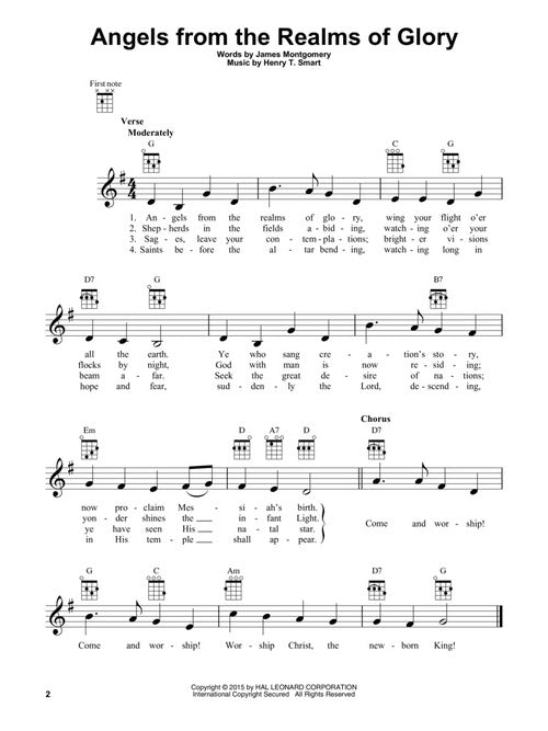 First 50 Christmas Carols You Should Play on Ukulele