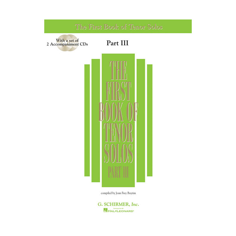 First Book of Tenor Solos - Part III