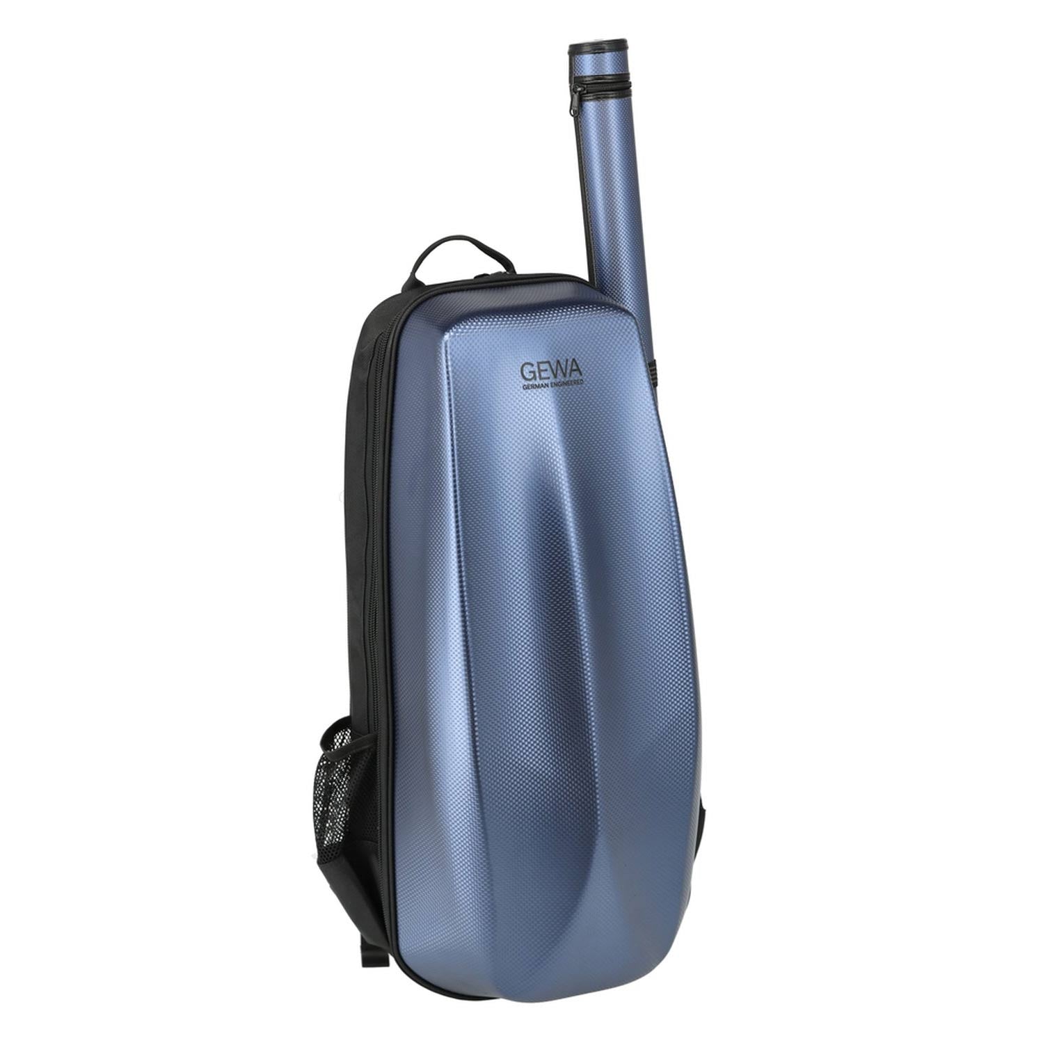 GEWA Space Bag Rucksack For Violin, Blue, 4/4-3/4