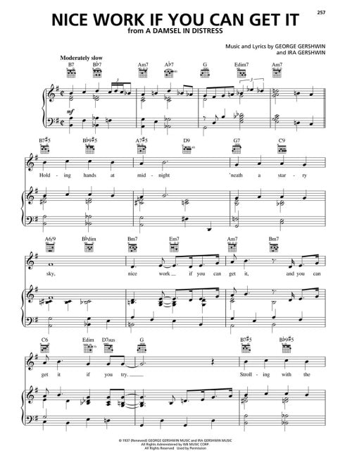 the great american songbook jazz with piano songs