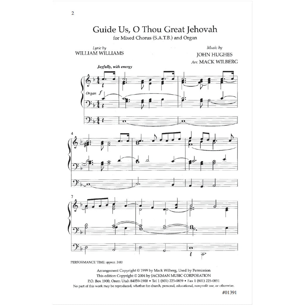 Guide Us, O Thou Great Jehovah