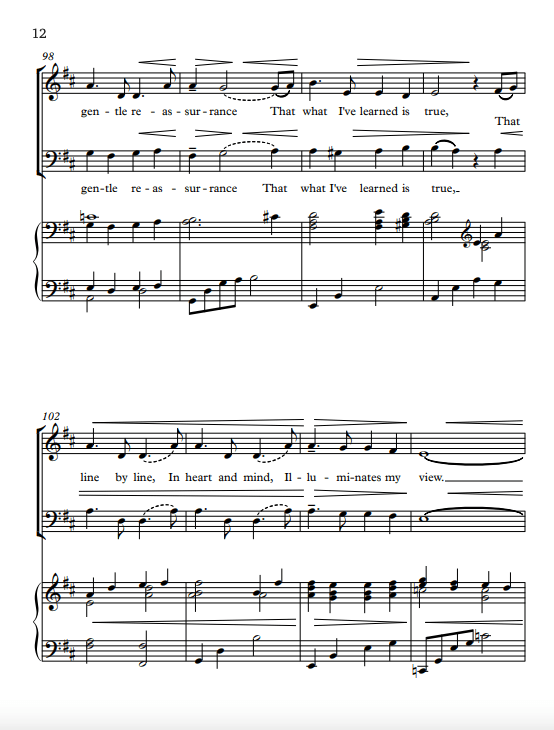hear him sheet music by ryan murphy from the tabernacle choir