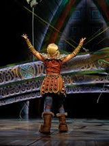 How to Train Your Dragon Jr stage performance dragon costumes and props