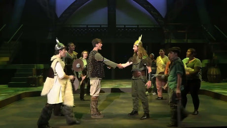 How to Train Your Dragon Jr script and actor materials for middle school production