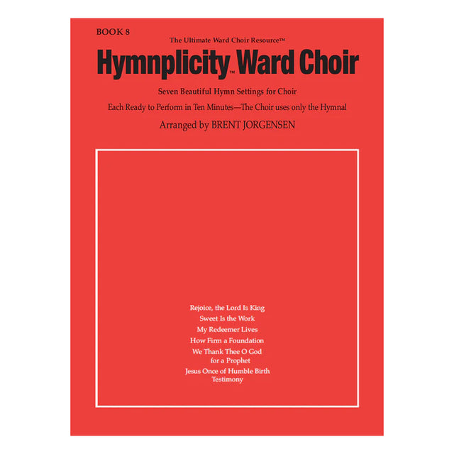 Hymnplocity ward choir easy sheet music