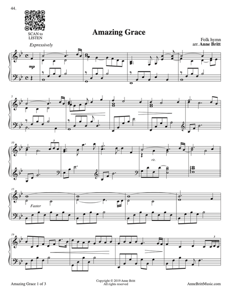 hymns sampler piano sheet music volume 2