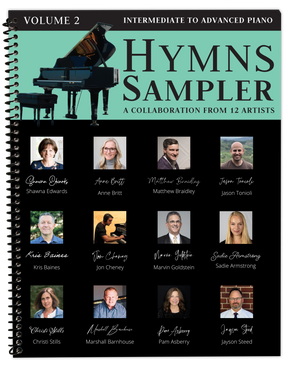 hymns sampler piano sheet music volume 2 by jason tonioli