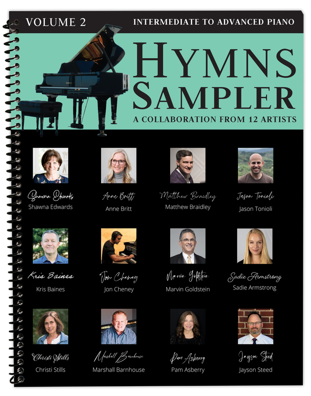 hymns sampler piano sheet music volume 2