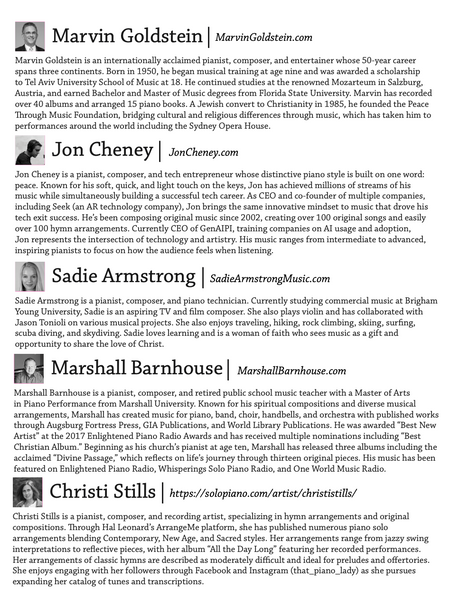 hymns sampler piano sheet music volume 2