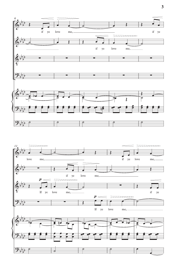 If Ye Love Me – Mack Wilberg | SATB Choir & Organ Sheet Music