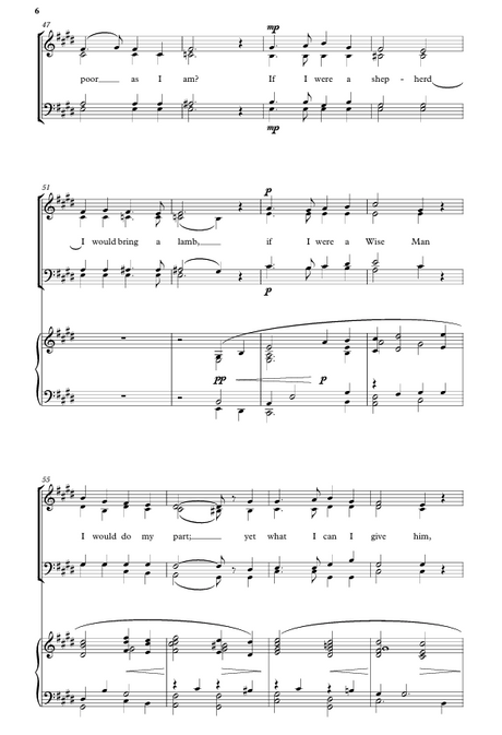 In the bleak mid-winter by mack wilberg