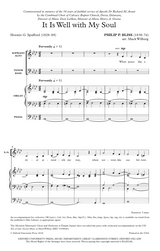 It is well with my sould by mack wilberg for church choir sheet music and sung by tabernacle choir