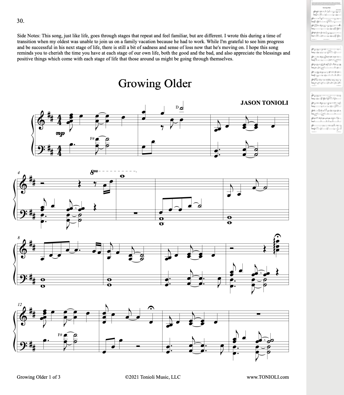 healing piano by jason tonioli piano sheet music