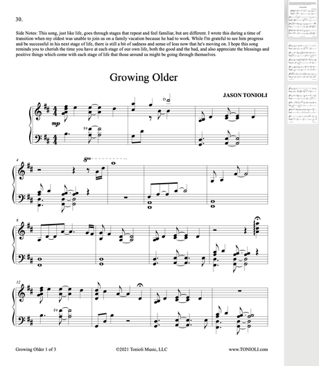 healing piano by jason tonioli piano sheet music