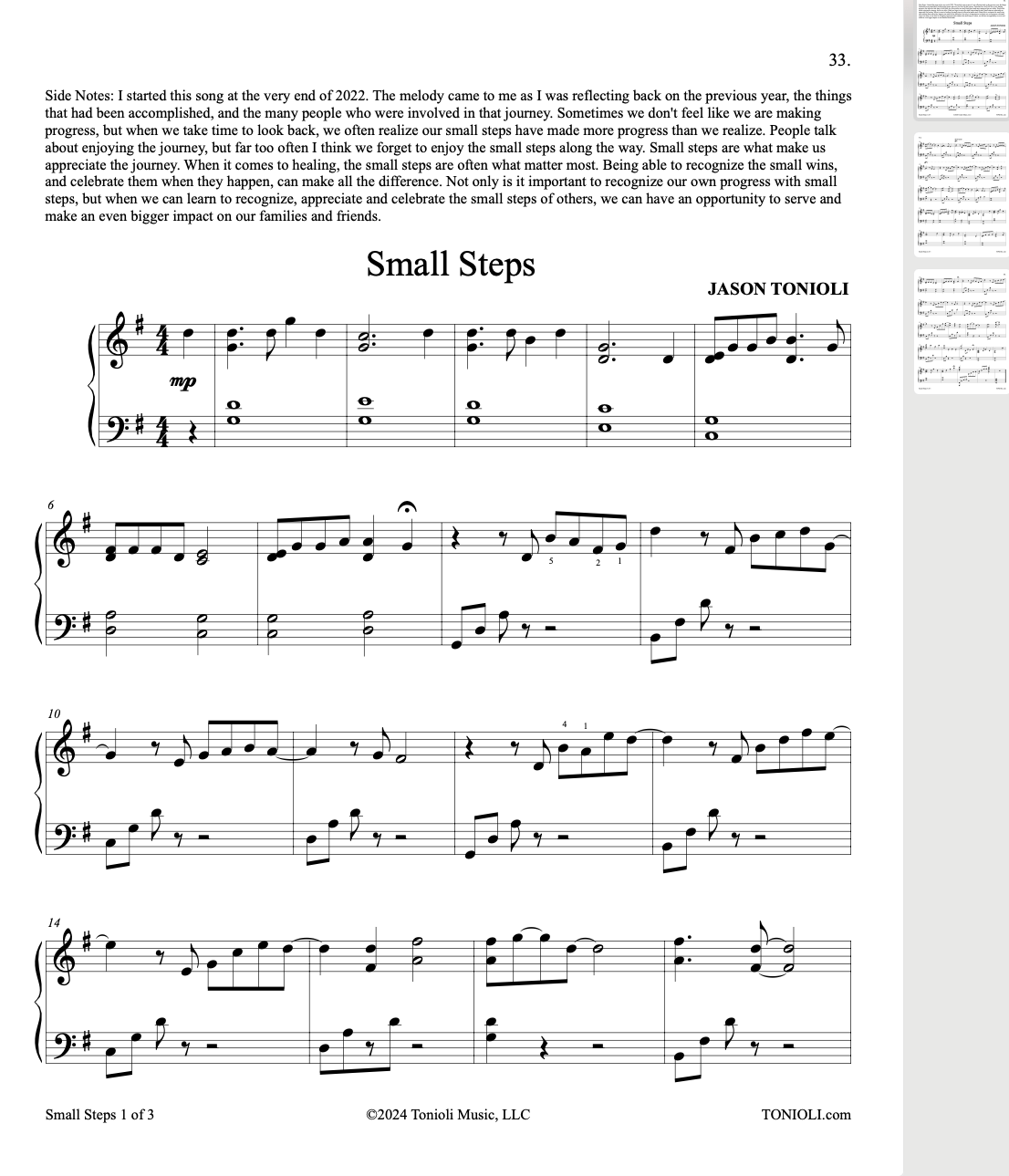healing piano by jason tonioli piano sheet music