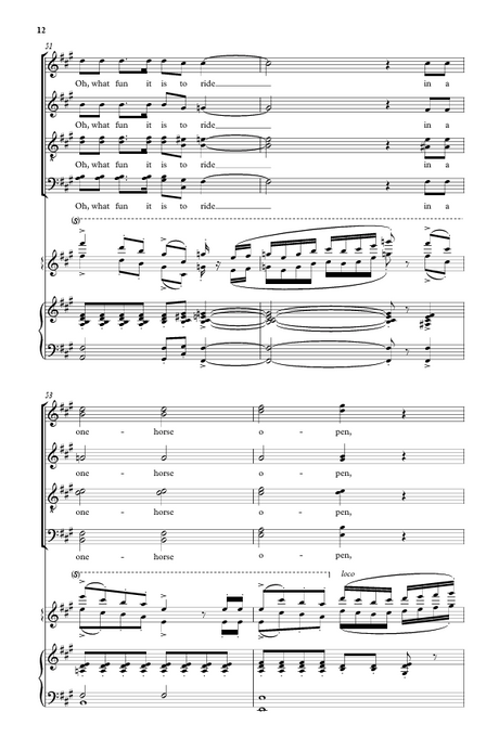 Jingle bells by mack wilberg sheet music for christmas