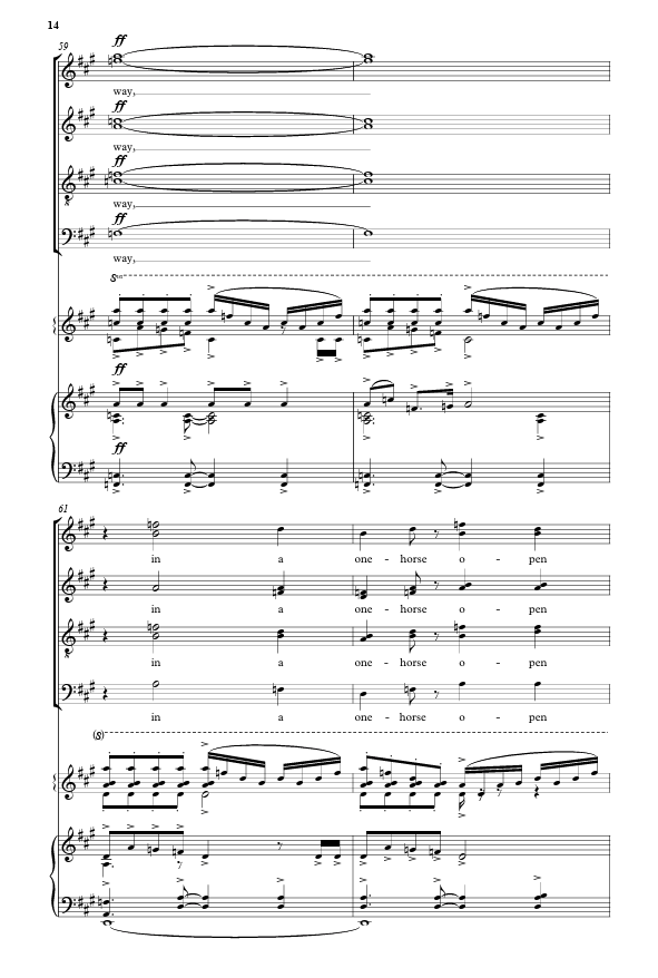 Jingle bells by mack wilberg for christmas sheet music