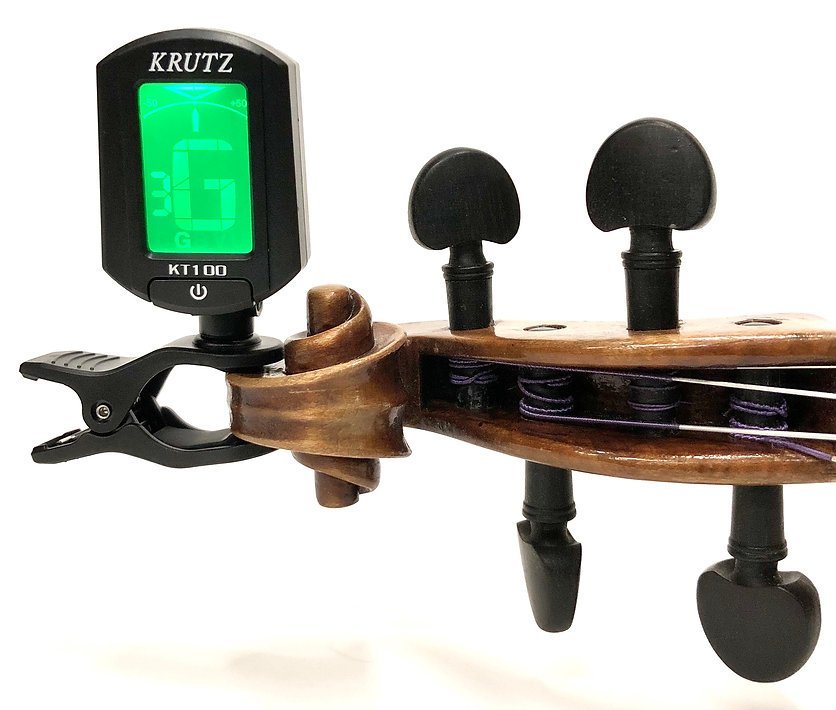 Krutz Digital Tuner for Violin, Ukulele and Guitar – Teton Music