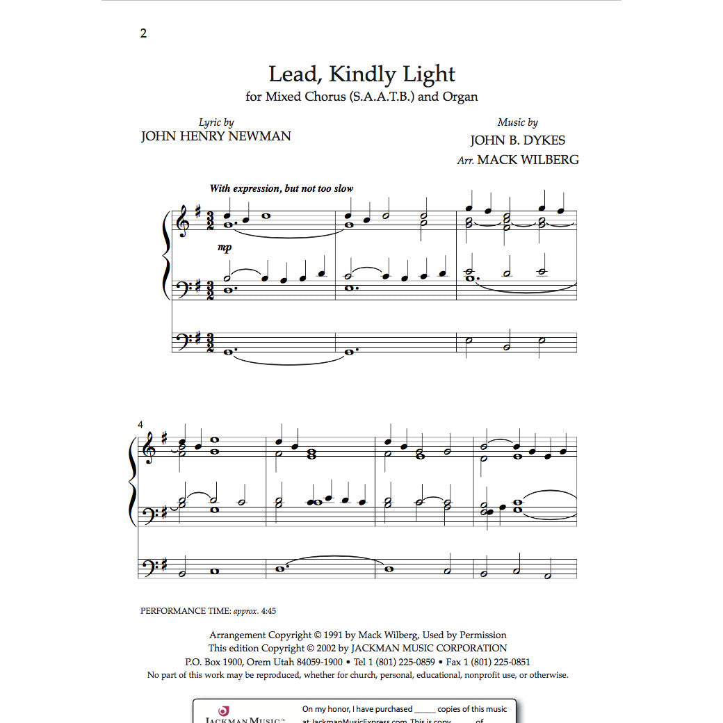 Lead Kindly Light