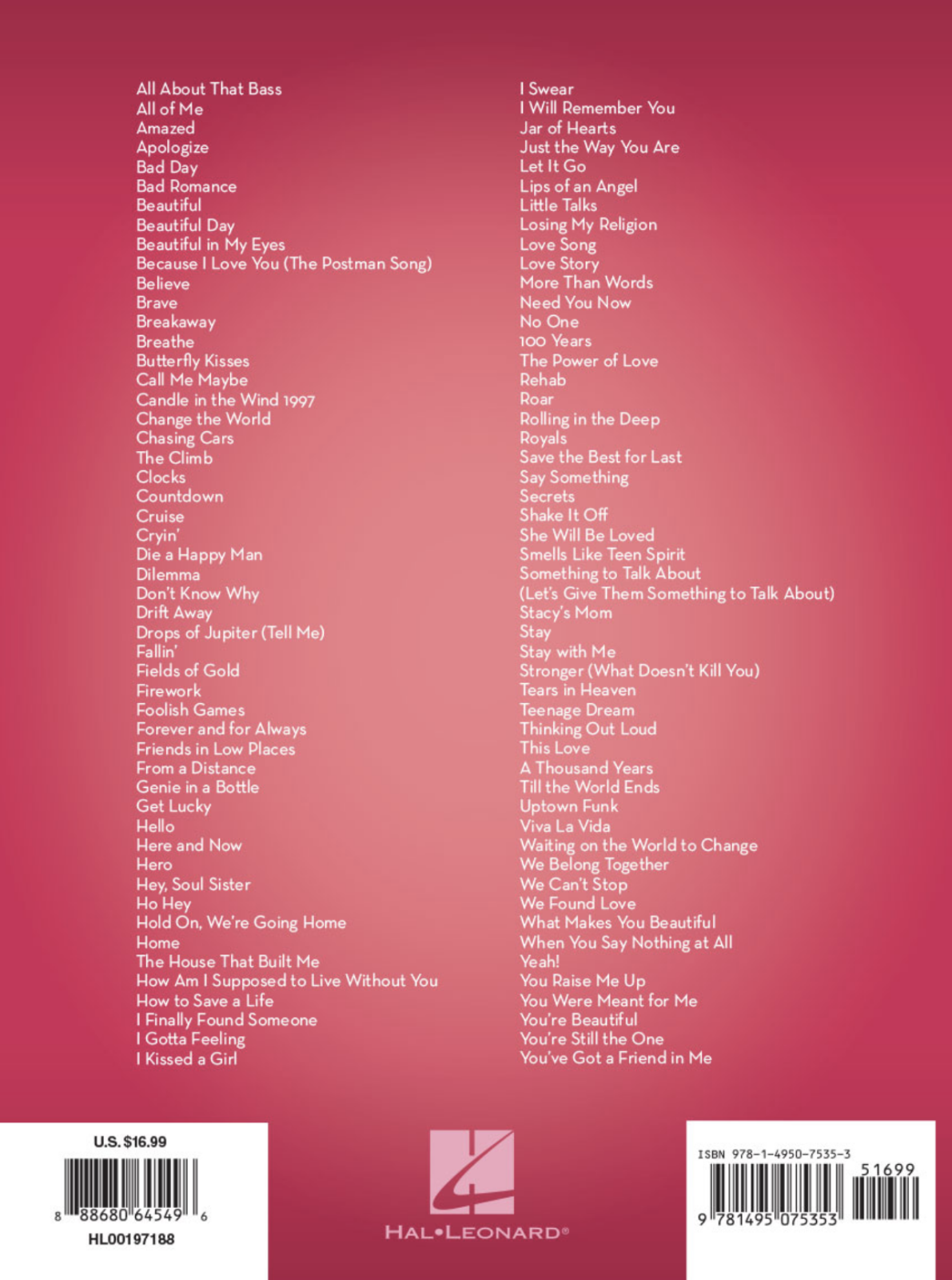 101 Hit Songs for Violin Sheet Music Book | Teton Music