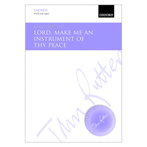 lord make me an instrument by john rutter sheet music