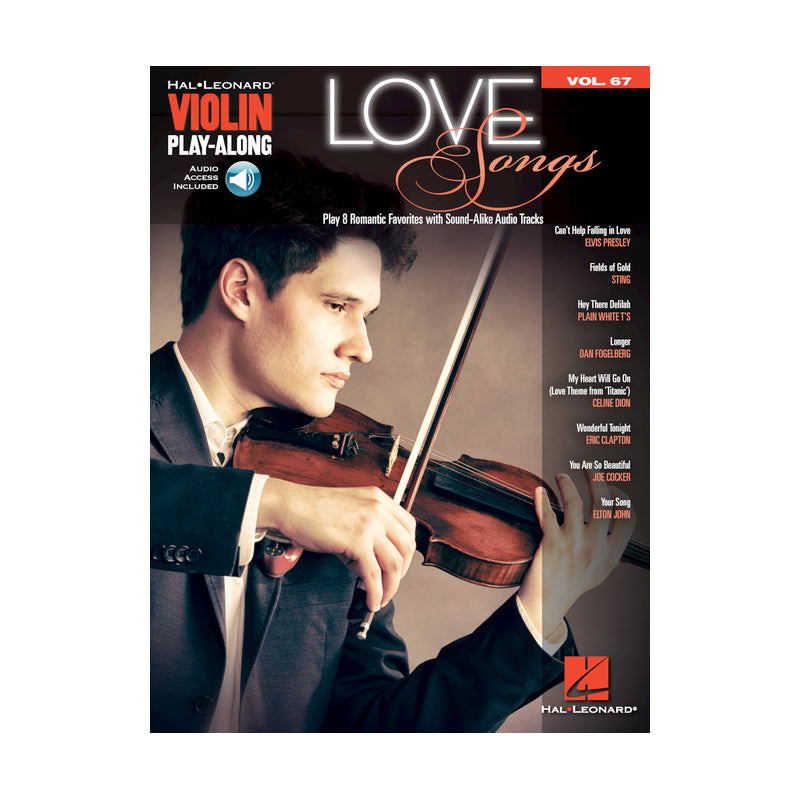 Chansons d'amour pour violon Volume 67