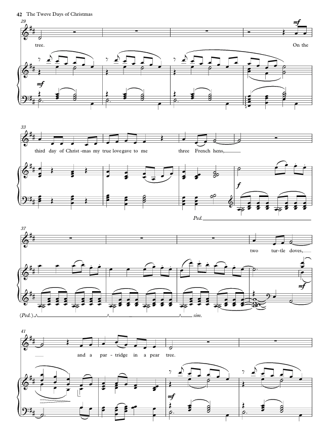 Carol Songbook for Low Voice – Mack Wilberg | Christmas Vocal Solos