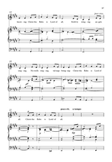 Mack wilberg christmas carols sheet music for church and schools