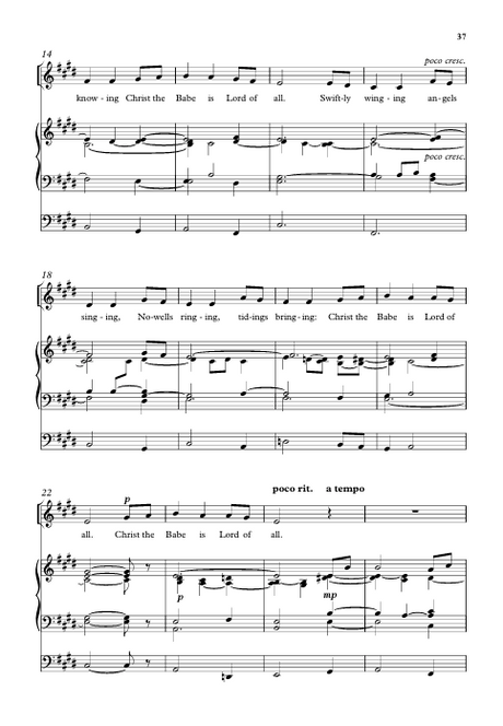 Mack wilberg christmas carols sheet music for church and schools