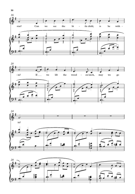 Mack wilberg christmas carols sheet music for church and schools