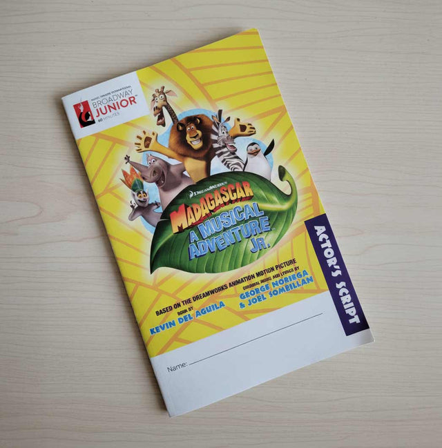 Screenplay Script Madagascar Madagascar Jr Script (10 pack) | Musical Shows for Schools | Broadway ...