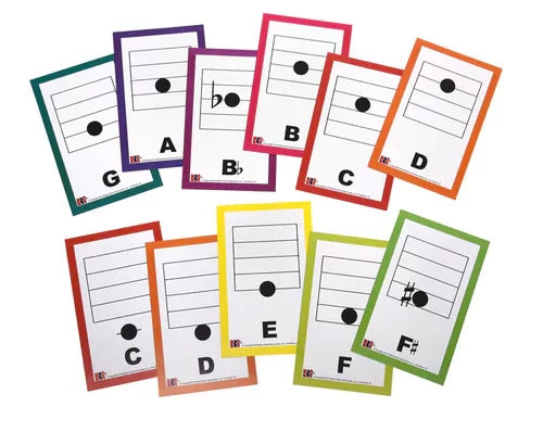 Recorder Magnetix Notes by Analisa Byrd