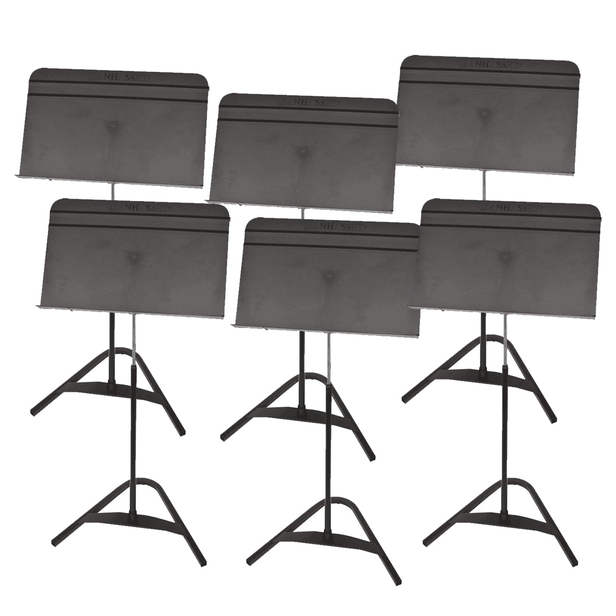 Bureau en plastique Manhasset Harmony Concertino - Paquet de 6
