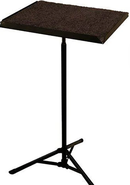 manhasset percussion trap table for voyager music stand