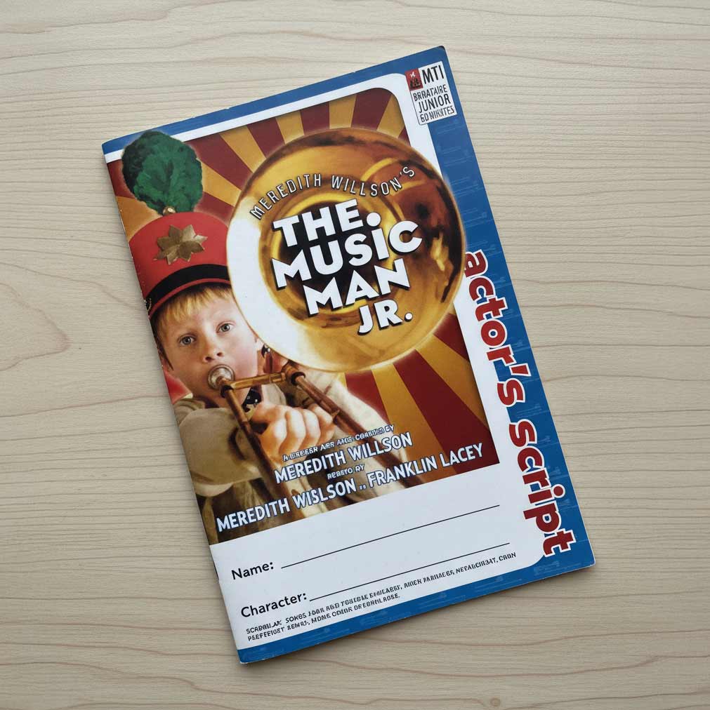Script Covers Jr The Music Man Jr Script (10 pack) | Musical Shows for Schools – Teton Music