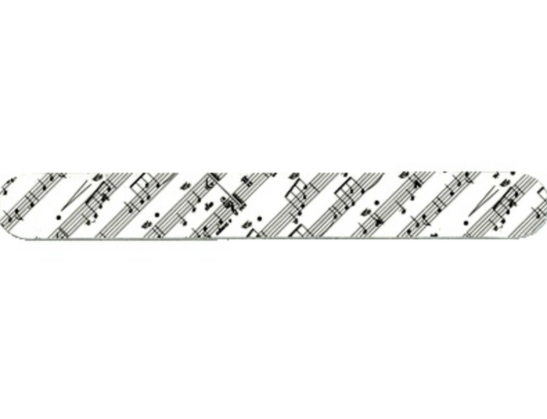 music notes nail file gifts