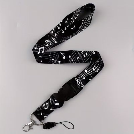 music themed lanyard for teachers and students novelty gift