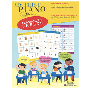 my first piano adventure flash cards method