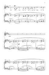 My song in the night by mack wilberg sheet music arrangement for choir