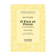 Music sheet cover for 'O Filii Et Filiae' by Mack Wilberg with decorative yellow border.