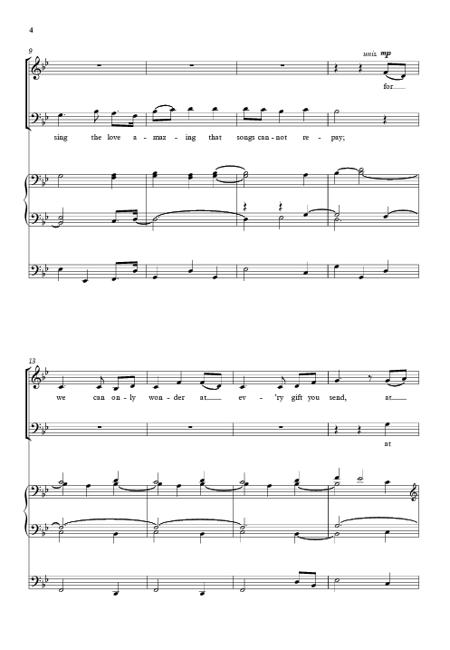 O god beyond all praising by mack wilberg and holtz