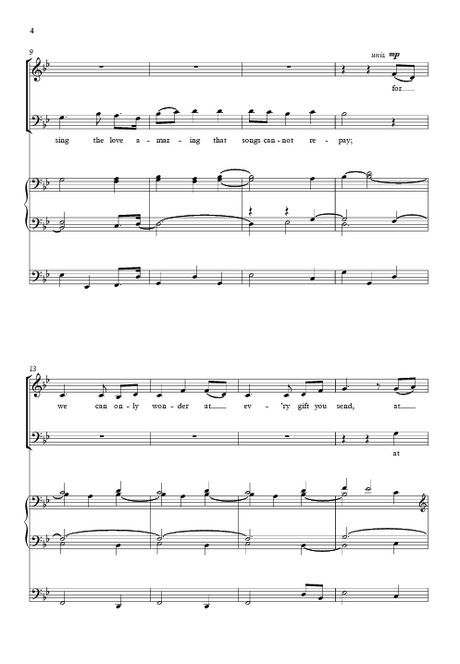O god beyond all praising by mack wilberg and holtz