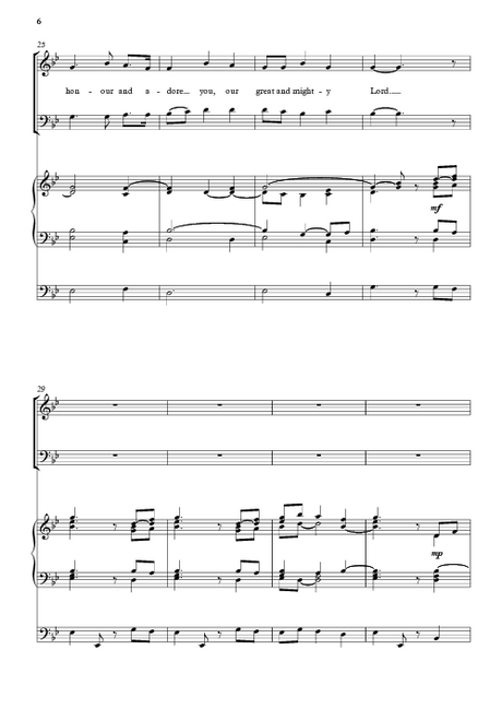 O God beyond all praising by mack wilberg