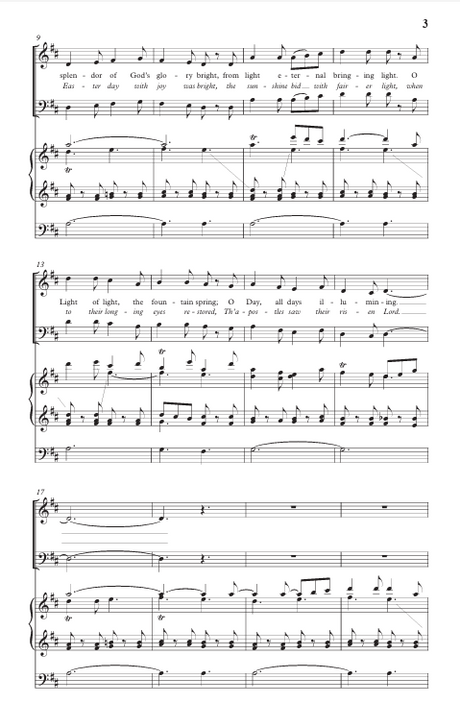 o splendor of gods glory bright by mack wilberg for easter