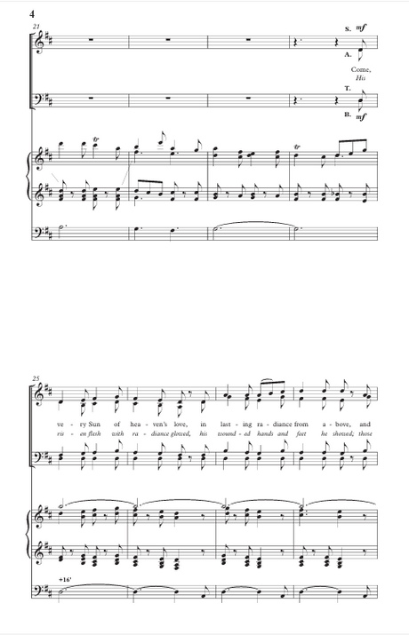 o splendor of gods glory bright sheet music by mack wilberg