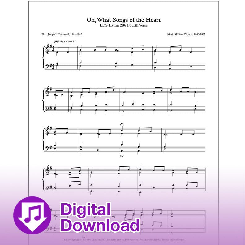 Oh What Songs of the Heart