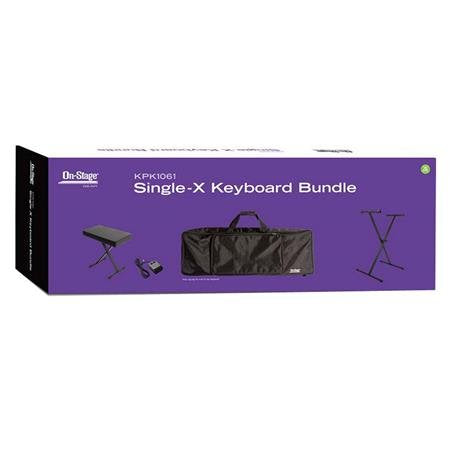 On-Stage Single-X Keyboard Bundle