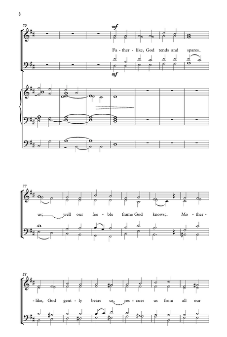 praise my soul the king of heaven arranged by mack wilberg
