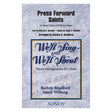 Music sheet cover for 'Press Forward Saints' with text and sheet music design.